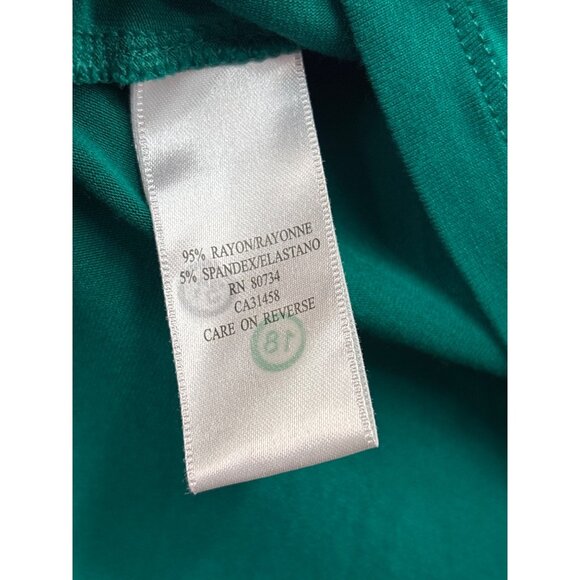 BCBGMAXAZRIA Emerald Green Draped Open Back Top S - Picture 3 of 6